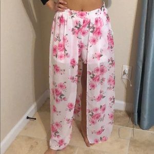 The Edit by Seventeen Pink Floral Skort Size 9